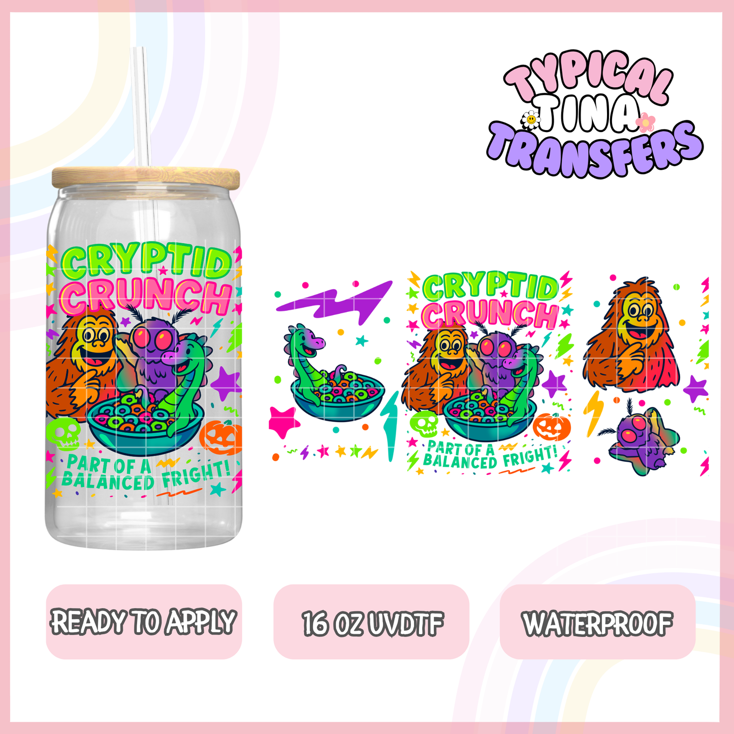 UVDTF #7912 | 16oz UVDTF Wrap | POD