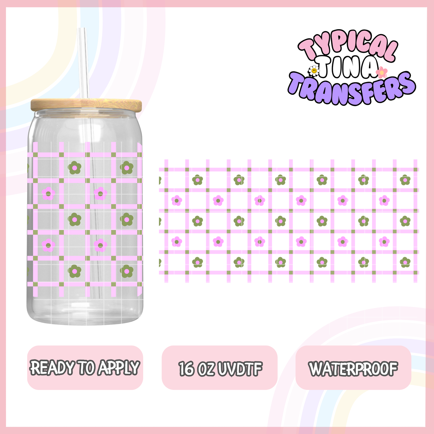 UVDTF #7926 | 16oz UVDTF Wrap | POD