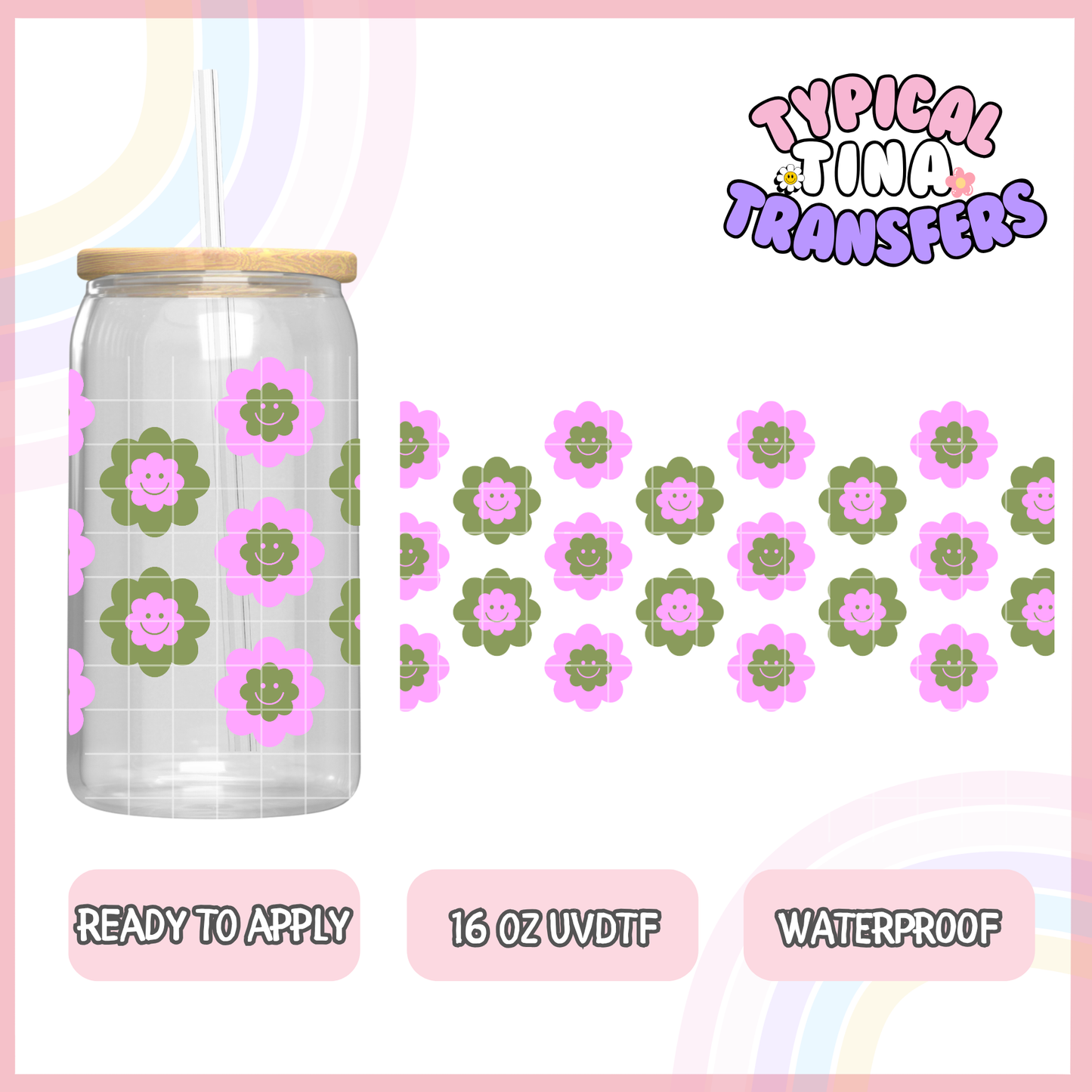 UVDTF #7932 | 16oz UVDTF Wrap | POD