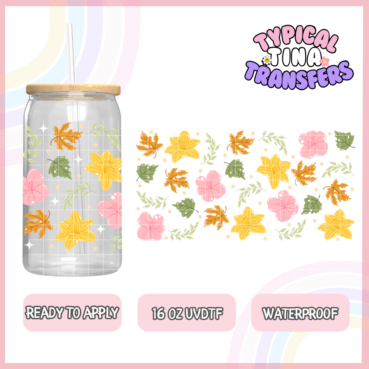 UVDTF #7952 | 16oz UVDTF Wrap | POD
