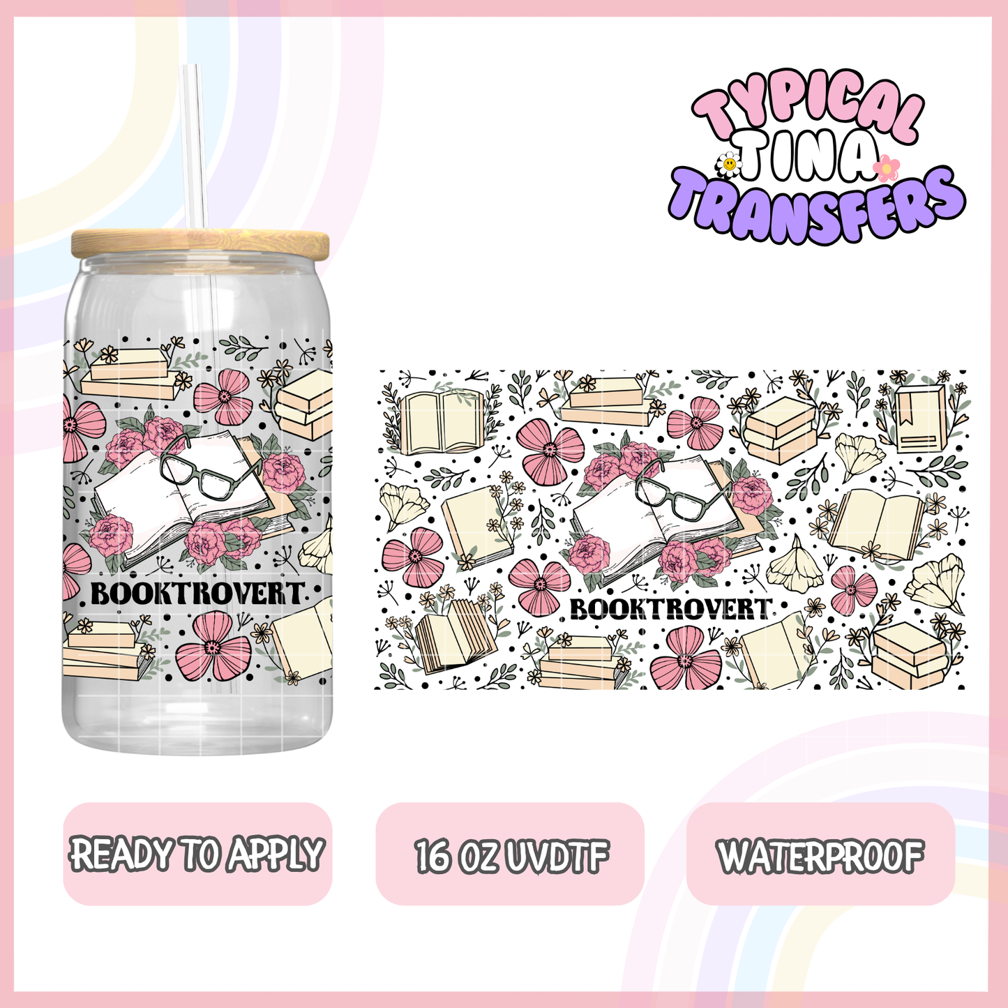 UVDTF #7960 | 16oz UVDTF Wrap | POD