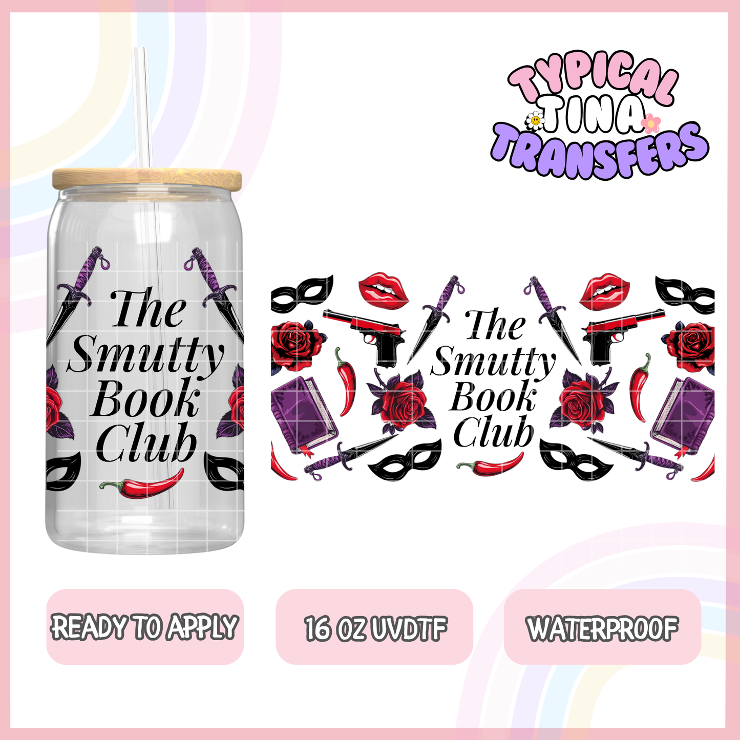 UVDTF #7965 | 16oz UVDTF Wrap | POD