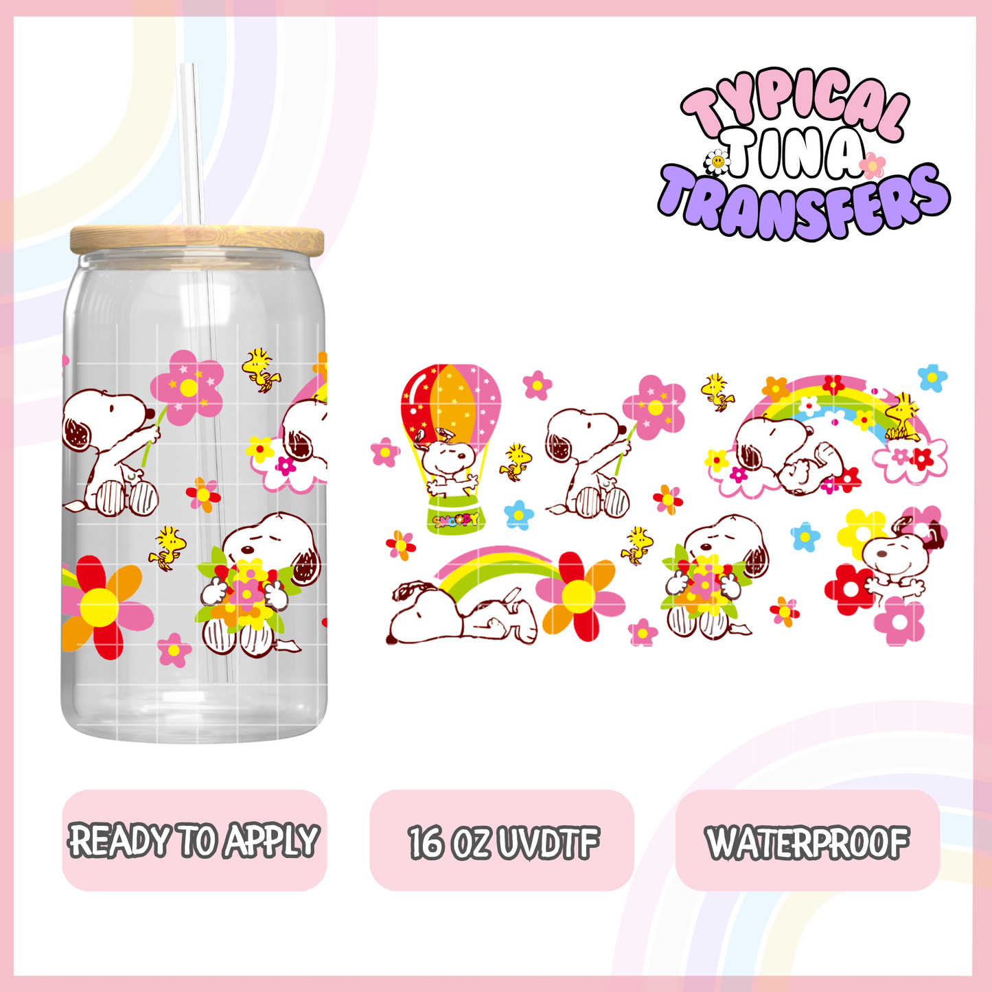 UVDTF #7987 | 16oz UVDTF Wrap | POD