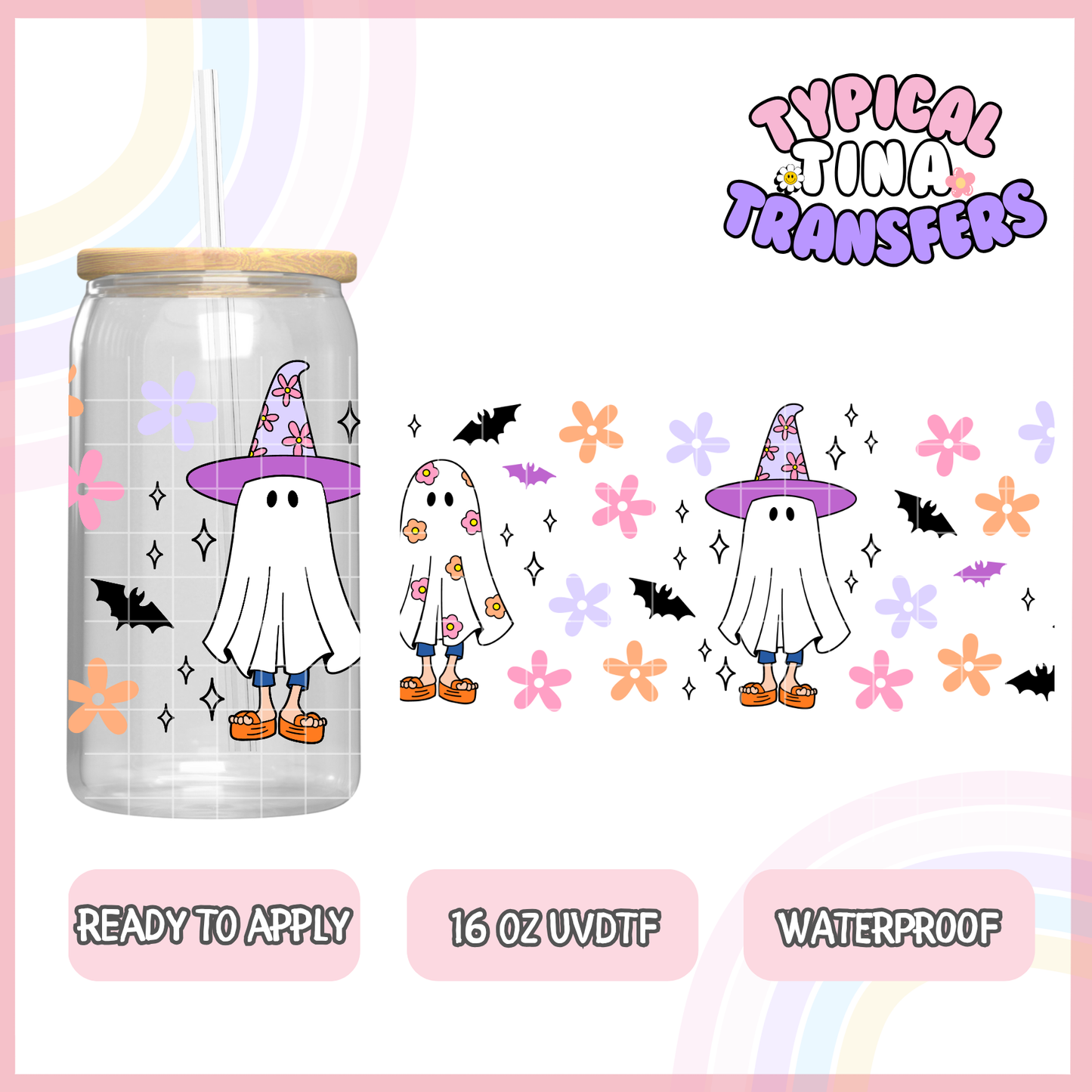 UVDTF #7988 | 16oz UVDTF Wrap | POD