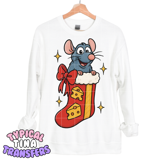 Christmas Stocking Remy DTF Transfers | POD