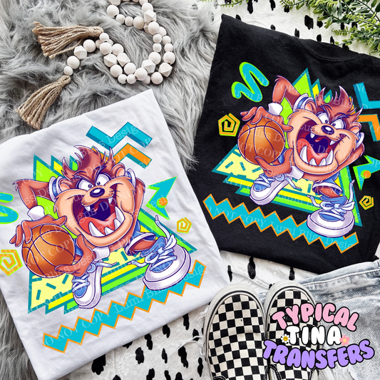 Crazy Devil | DTF Screen Print | POD