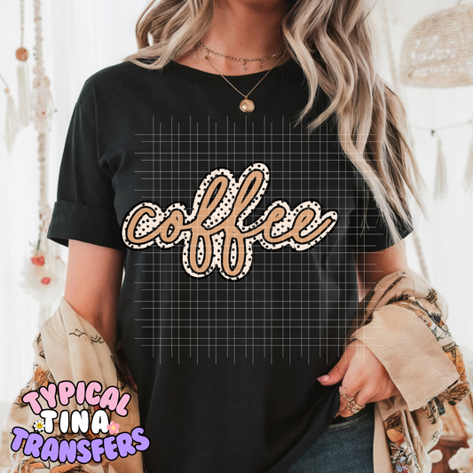 Coffee print | DTF Screen Print | POD