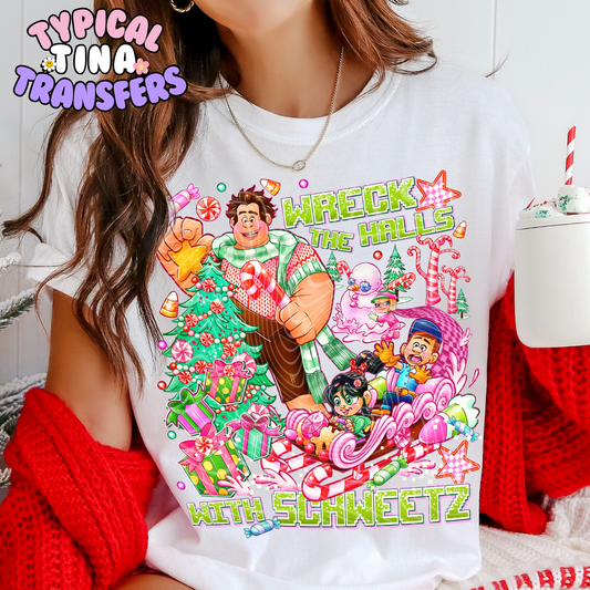 Wreck the Halls | DTF Transfer | POD