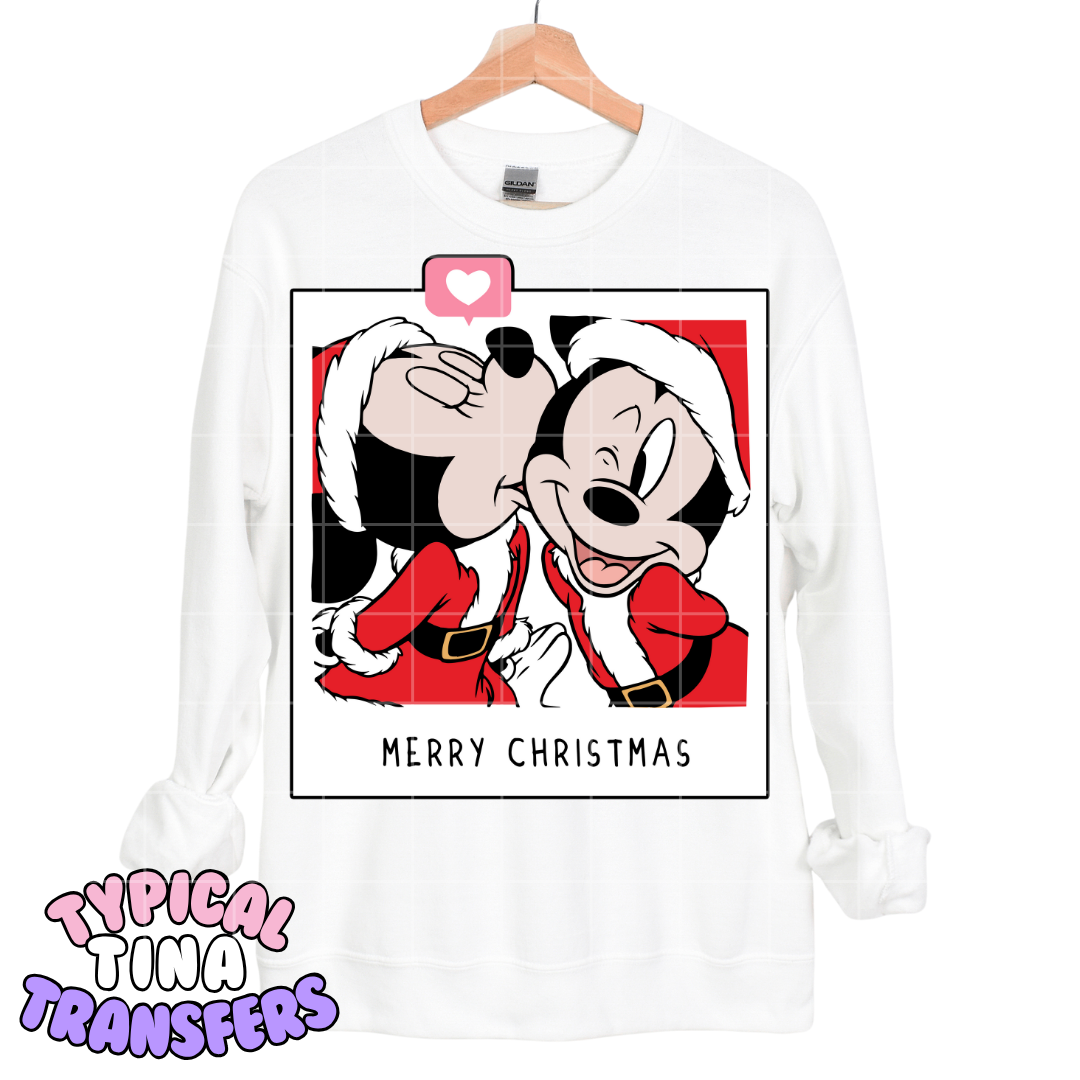 M&M Xmas Pic | DTF Transfers | POD