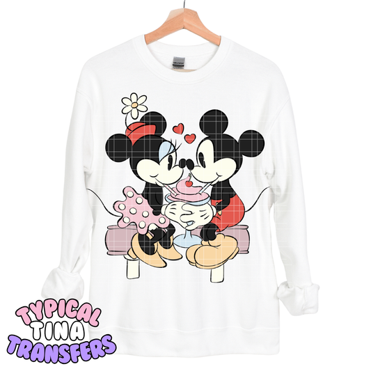 MM Mouse share a shake | DTF Transfers | POD