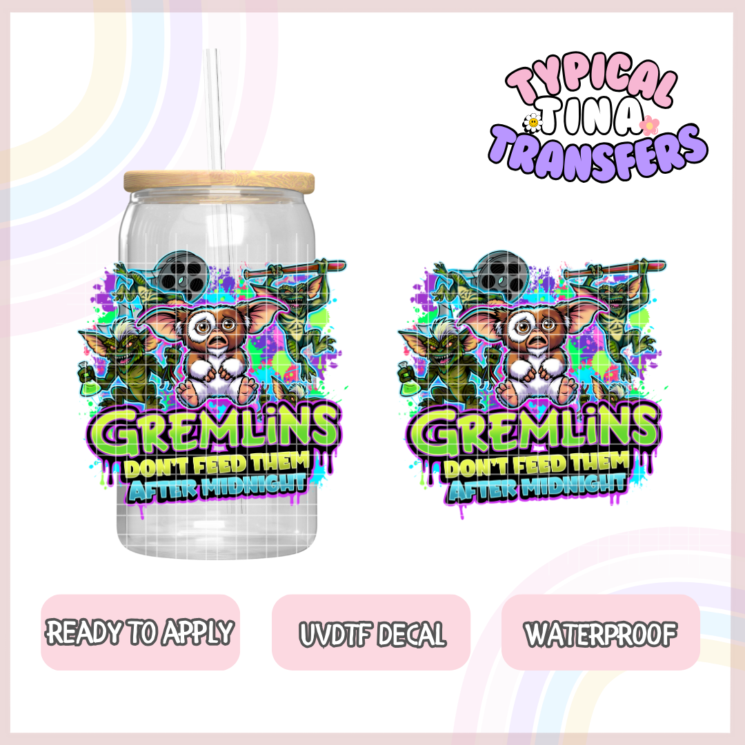 UVDTF Decal | 4" decals | POD