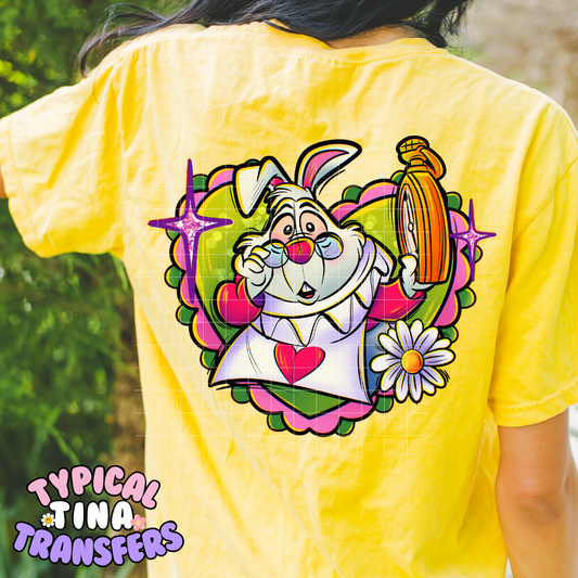 Rabbit | DTF Screen Print | POD