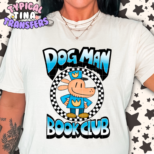 Dog - M Book Club | DTF Transfer | POD