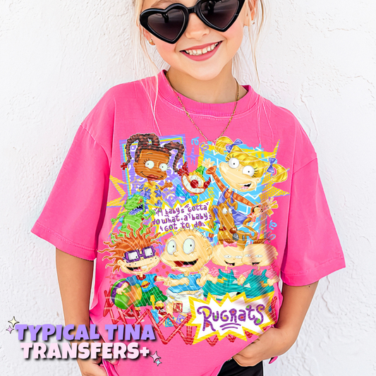 Rug Kids 90's | DTF Transfers | POD