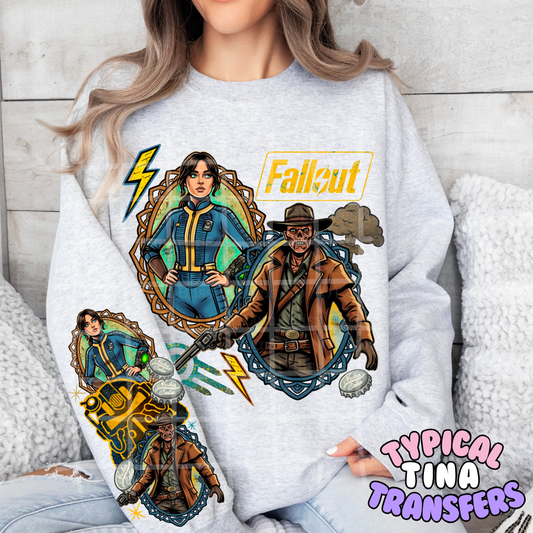 VG - Fall 2 characters frames | DTF Transfers | POD