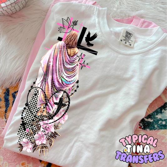 He is risen Sleeve design | DTF Screen Print | POD