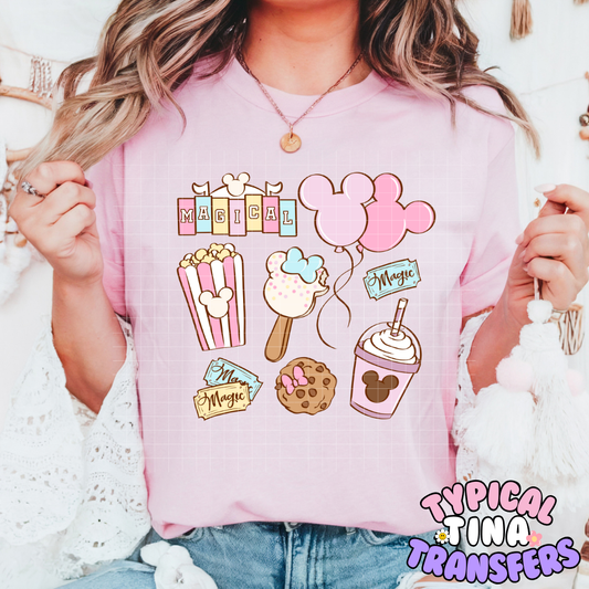 Magical Snacks Sprinkles | DTF Screen Print | POD