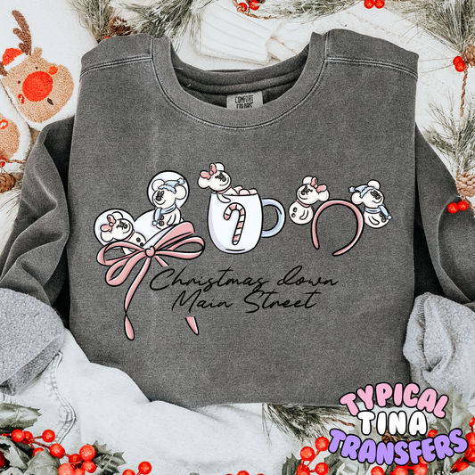 Christmas down Mainstreet | DTF Transfer | POD