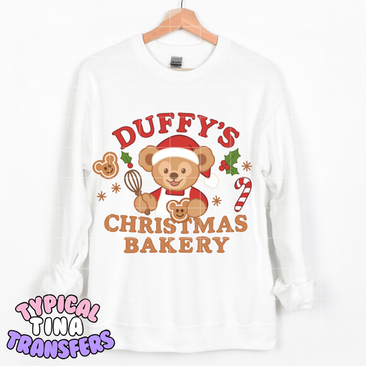 Duff Christmas Bakery | DTF Transfer | POD
