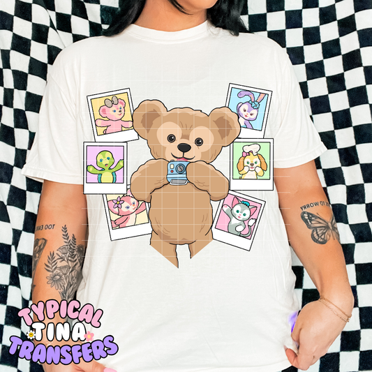 Dis Character Polaroids | DTF Transfer | POD