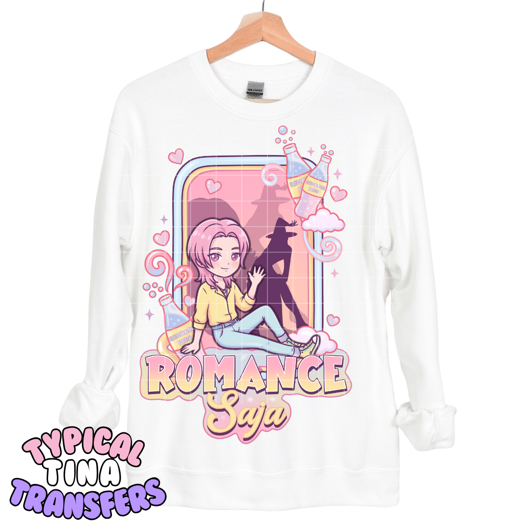 Chibi - Romance Saj.a | DTF Transfers | POD