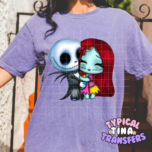 J and S Hug | DTF Screen Print | POD