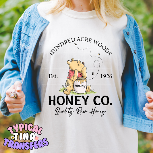 honey Co. | DTF Screen Print | 12" Adult