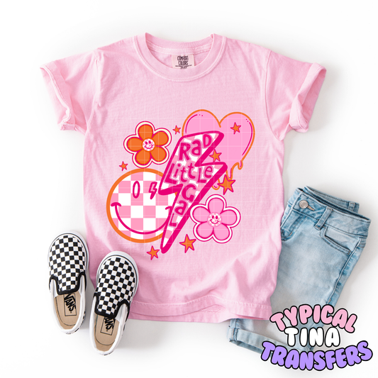 Rad little Girl | DTF Transfer | POD