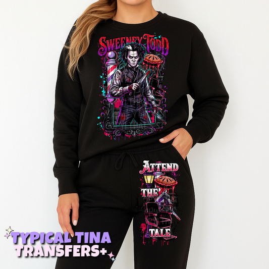 Todd - barber | DTF Transfers | POD