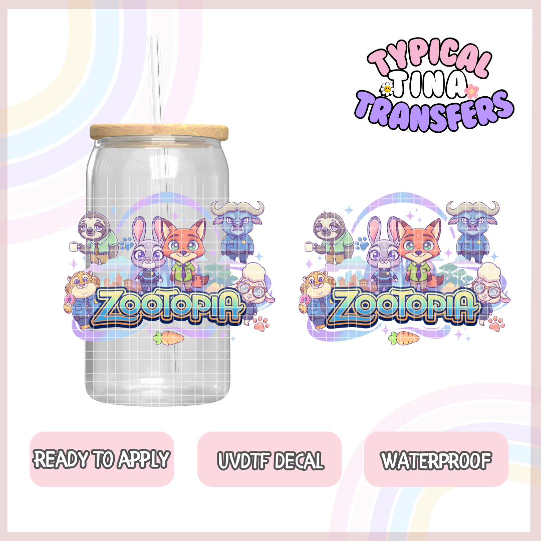 UVDTF Decal | 3"-4" decals | POD