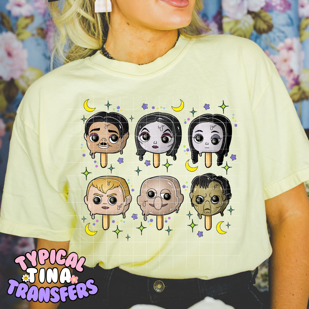 Popsicles | DTF Transfer | POD - choose Design