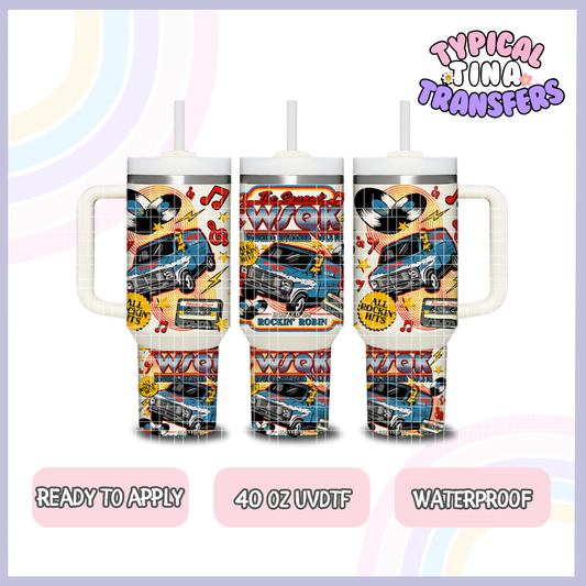 The squak WSQK - ST | 40oz UVDTF Wrap | POD