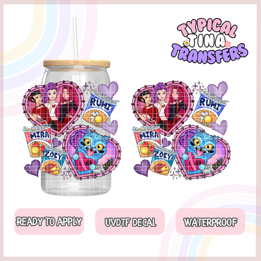 UVDTF Decal | 4" decals | POD