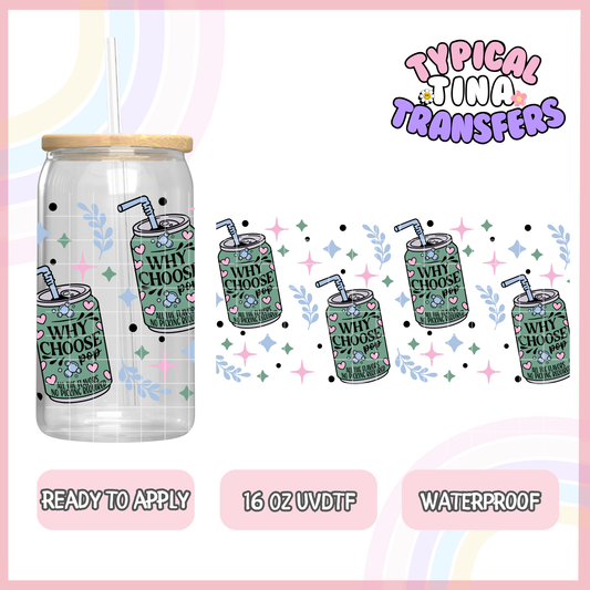 UVDTF #8006 | 16oz UVDTF Wrap | POD