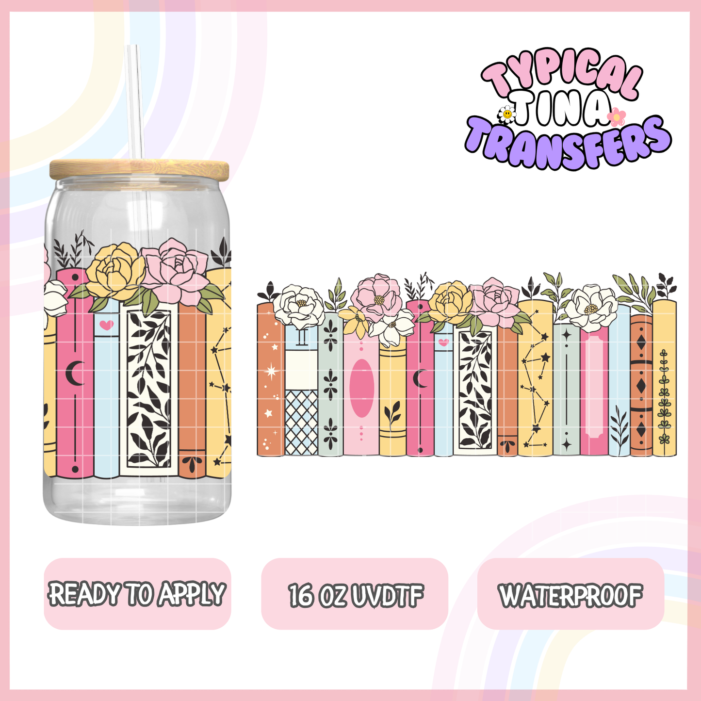 UVDTF #8011 | 16oz UVDTF Wrap | POD