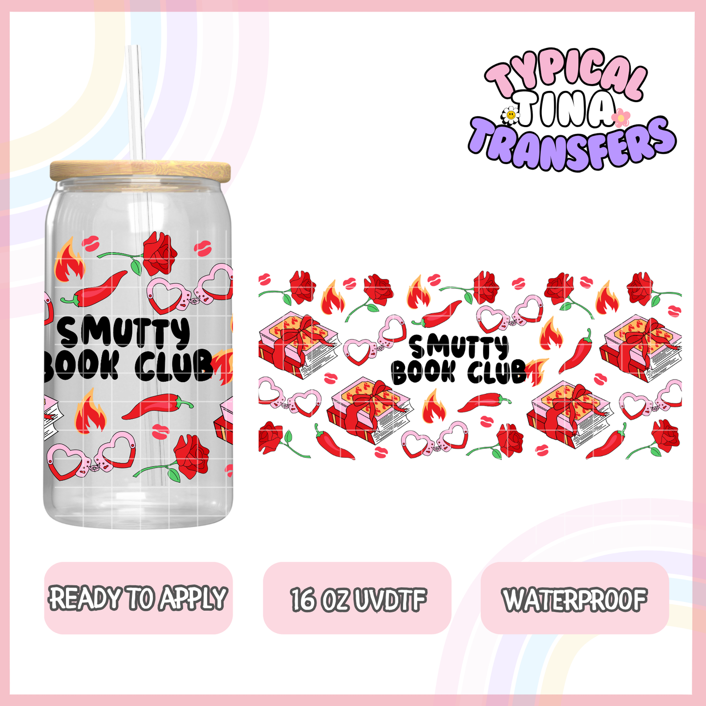 UVDTF #8012 | 16oz UVDTF Wrap | RTS