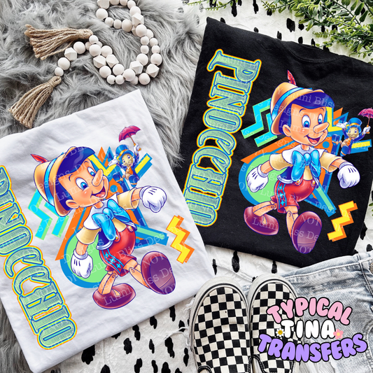 Wooden Boy 90's | DTF Screen Print | POD