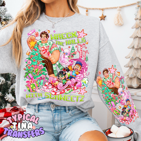 Wreck the Halls | DTF Transfer | POD