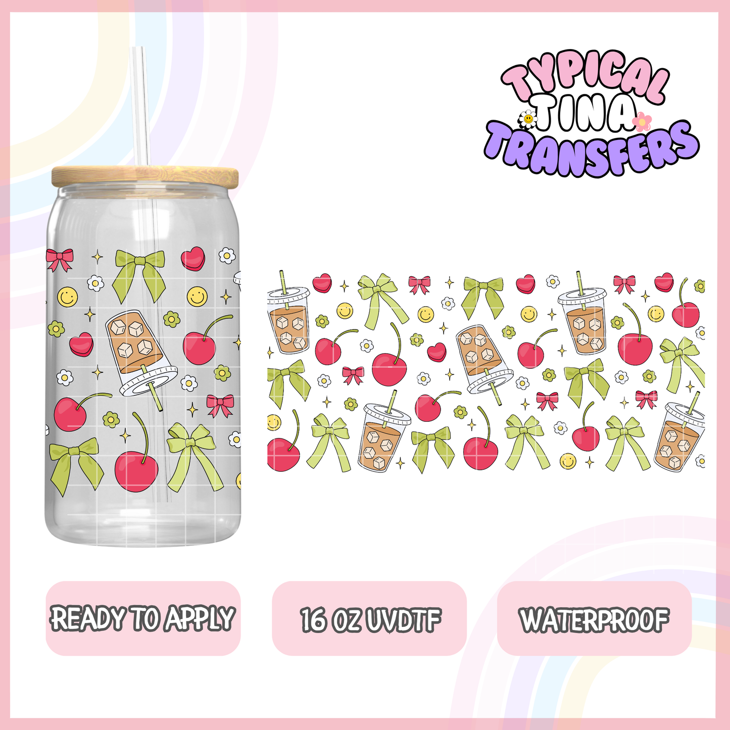 UVDTF #8109 | 16oz UVDTF Wrap | POD