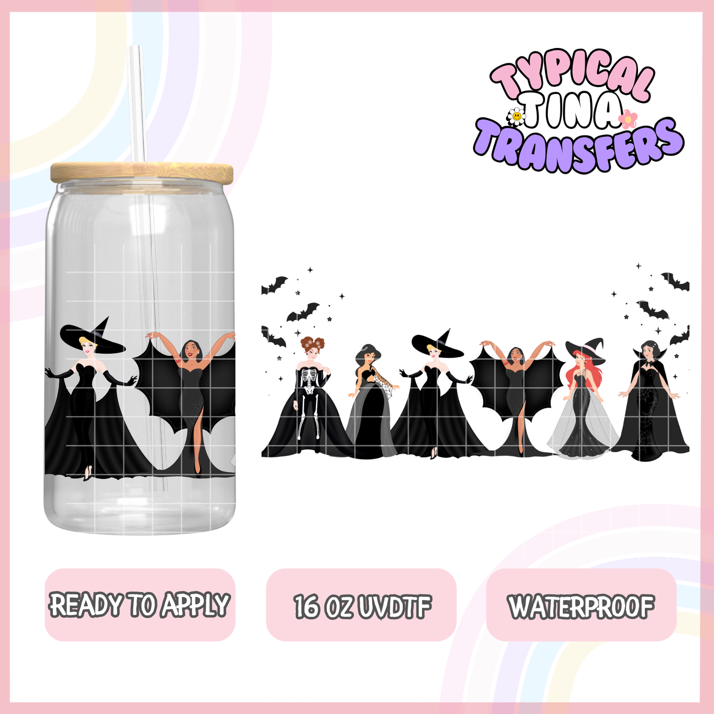 UVDTF #8142 | 16oz UVDTF Wrap | POD