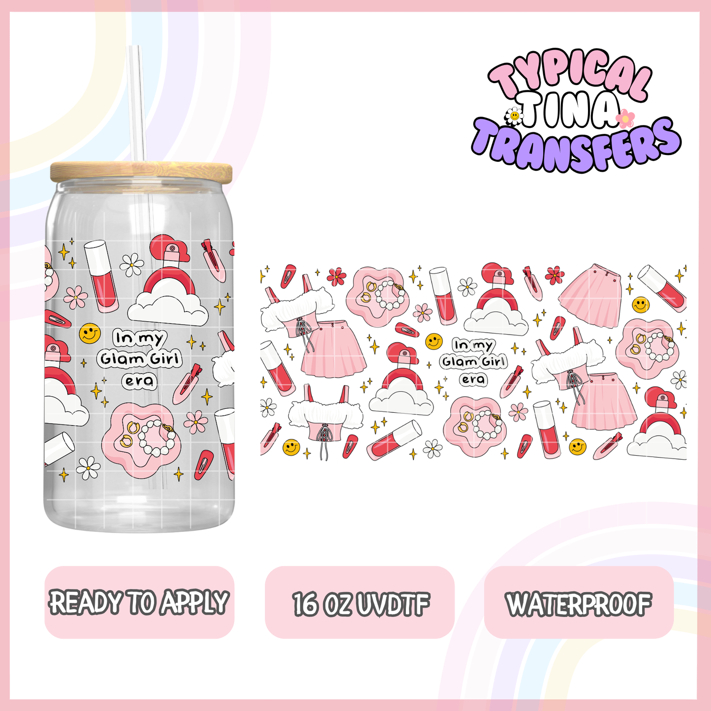 UVDTF #8167 | 16oz UVDTF Wrap | POD