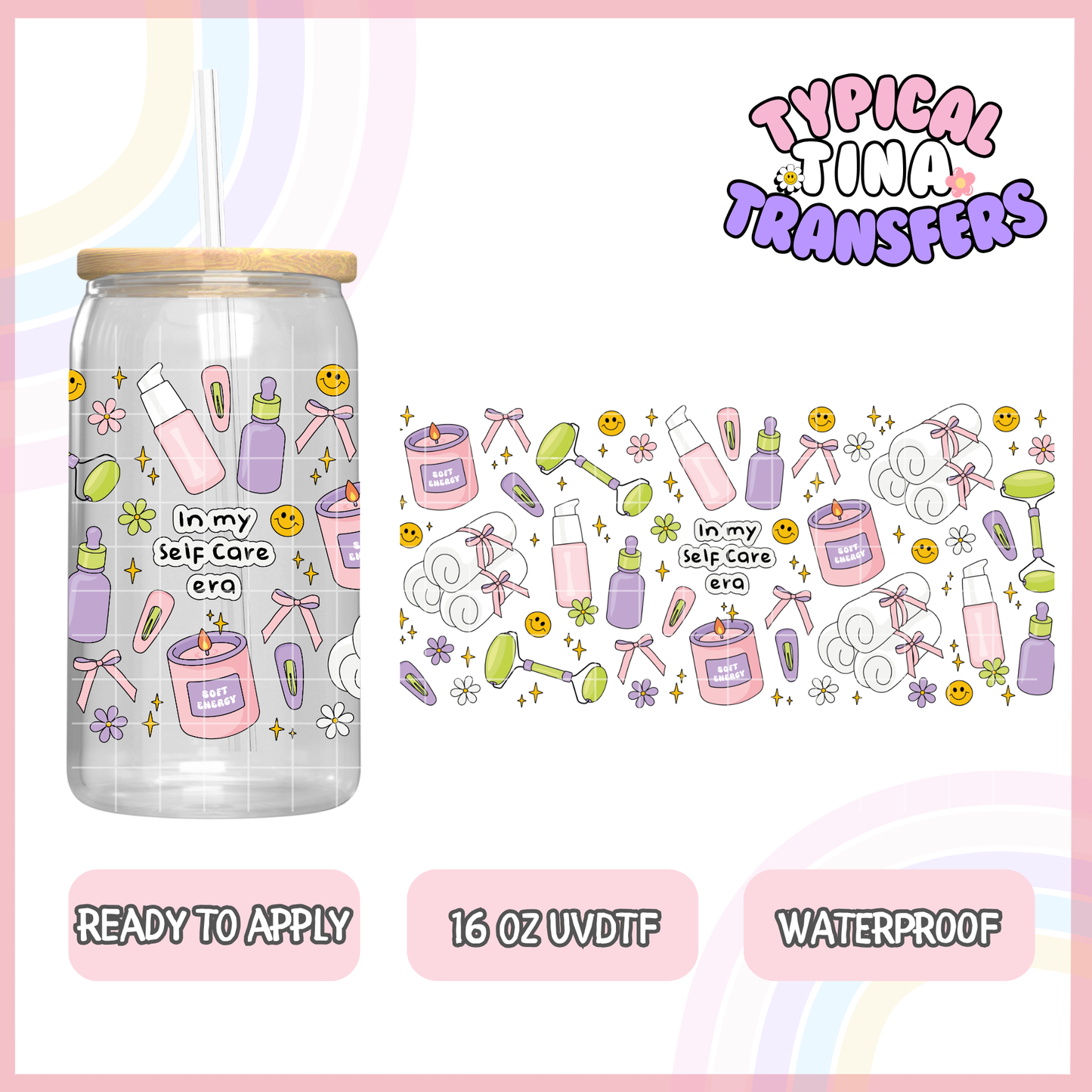 UVDTF #8170 | 16oz UVDTF Wrap | POD