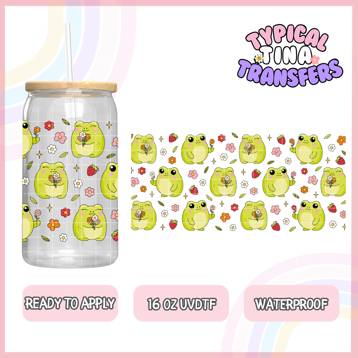 UVDTF #8192 | 16oz UVDTF Wrap | RTS