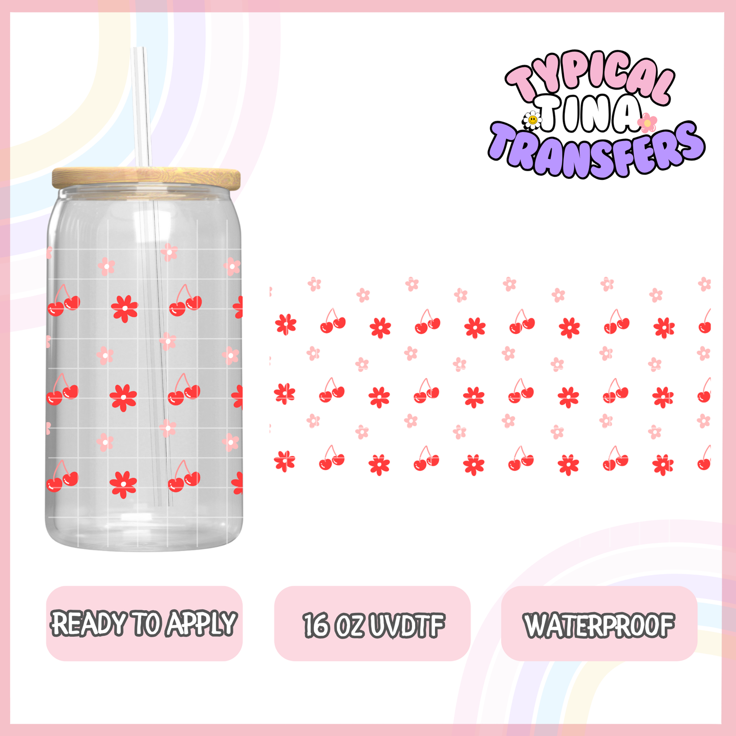 UVDTF #8195 | 16oz UVDTF Wrap | POD
