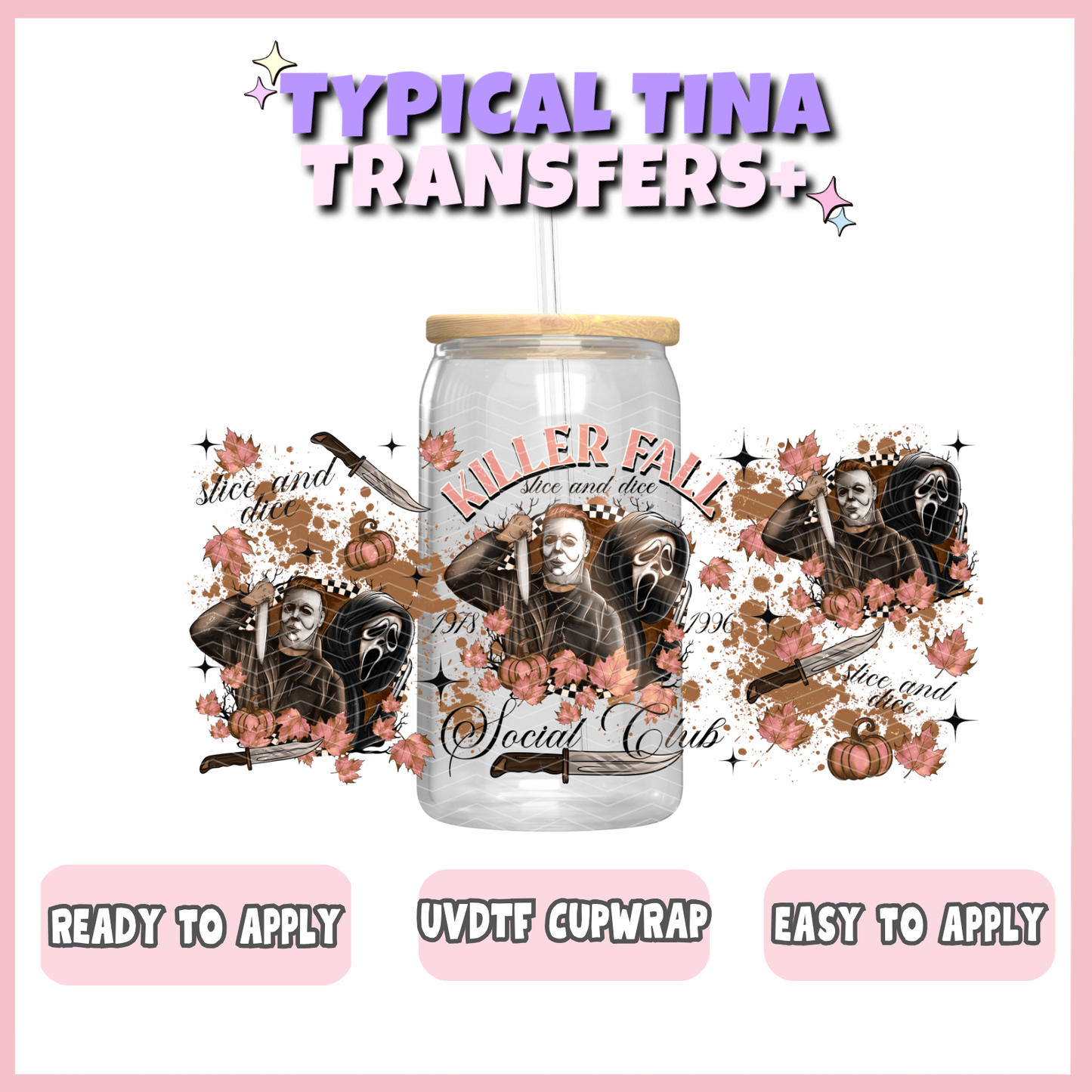 UVDTF #819 | 16oz UVDTF Wrap | POD