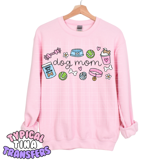 Dog Mom with elements | DTF Transfers | POD