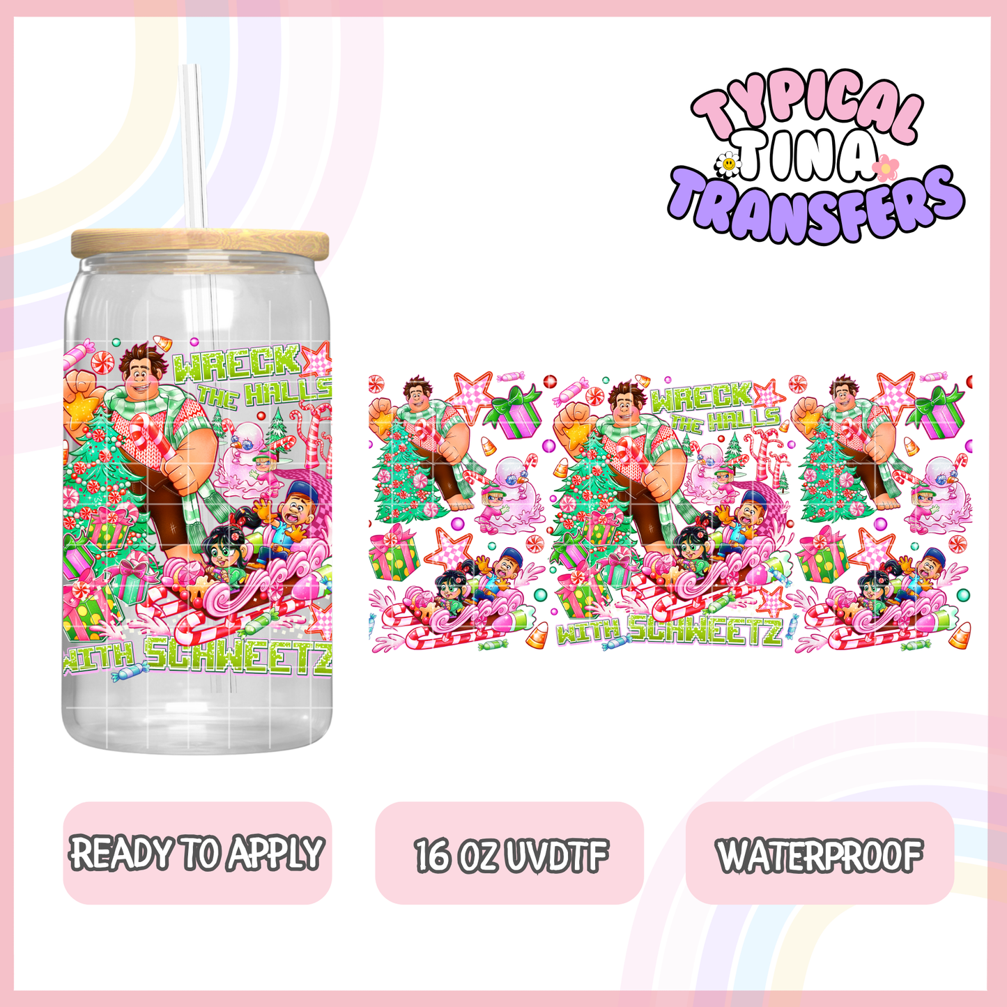 UVDTF #8282 | 16oz UVDTF Wrap | POD