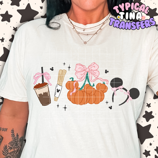 Just a girl magical Fall no words | DTF Transfer | POD