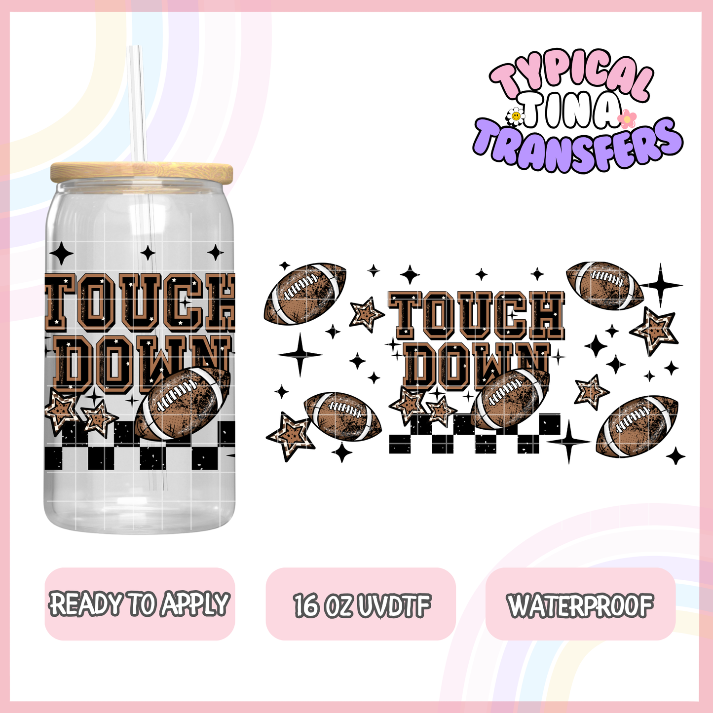 UVDTF #8321 | 16oz UVDTF Wrap | RTS