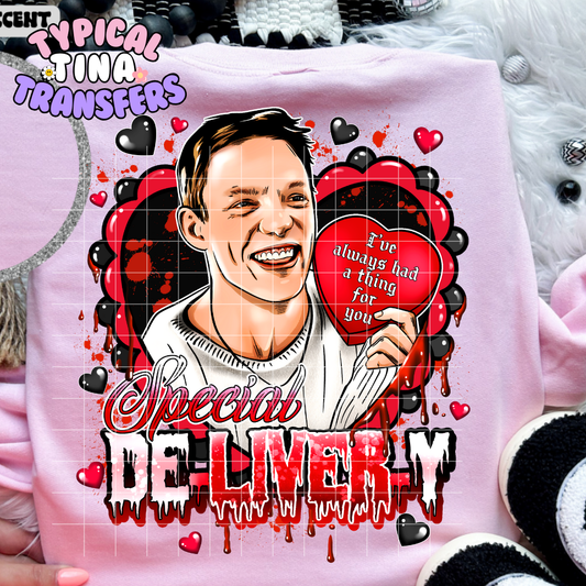 Bloody Valentine #6 | DTF Transfer | 11" Adult